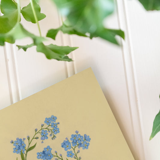 Forget Me Nots - Print