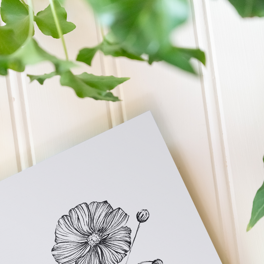 Cosmos Sketch - Print