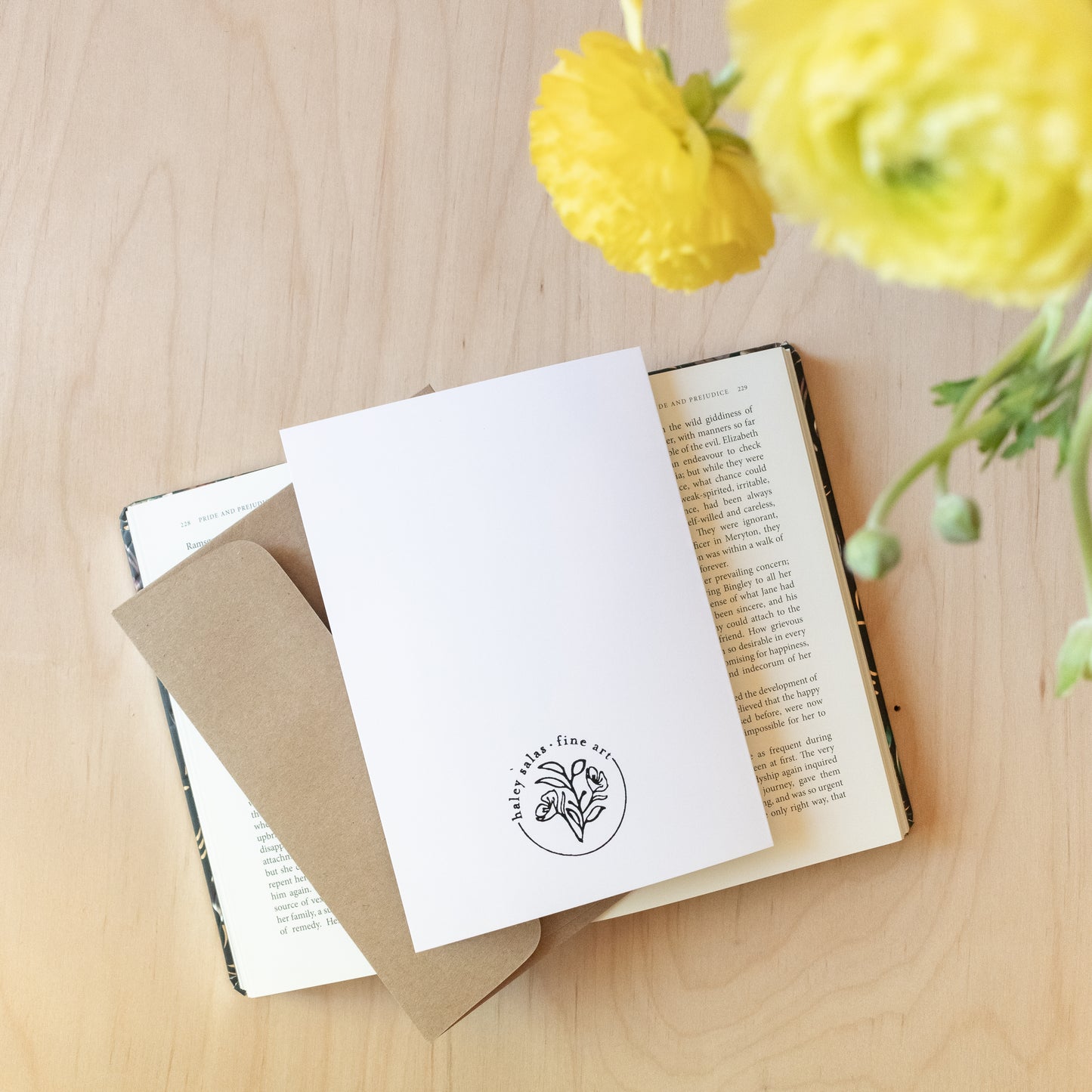 Botanicals 3 - Blank Greeting Card