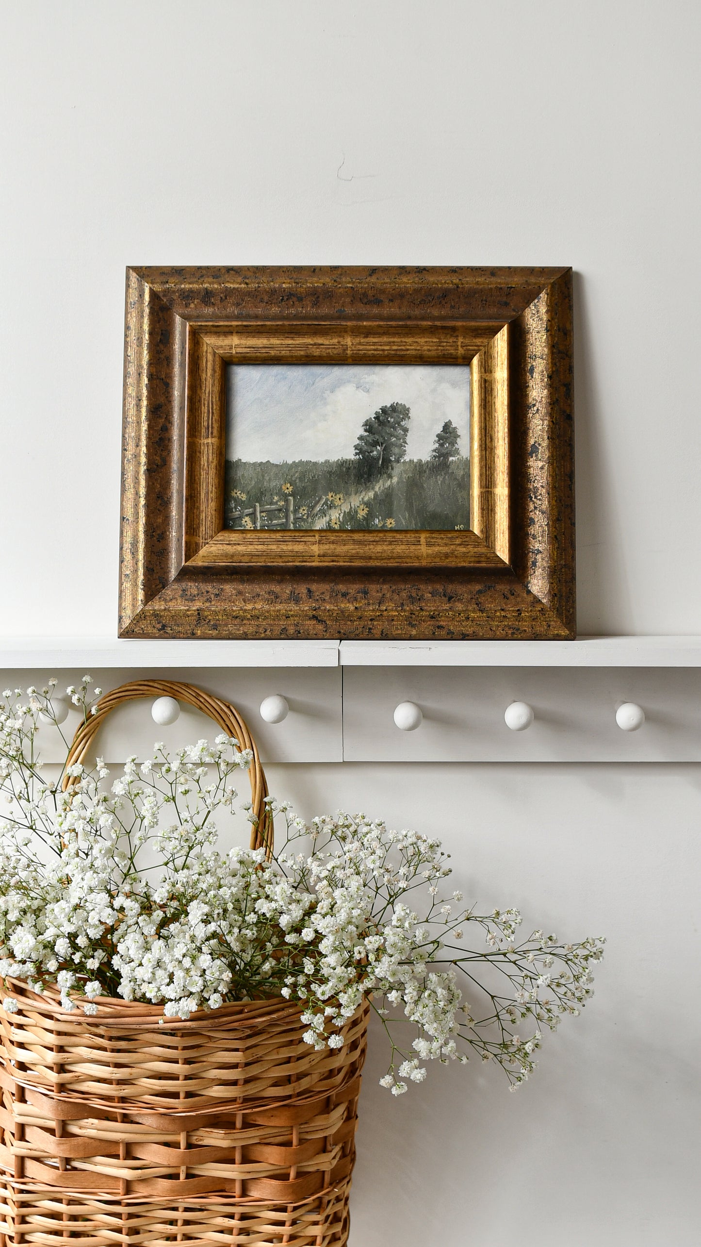 Flower Trail - Framed Print