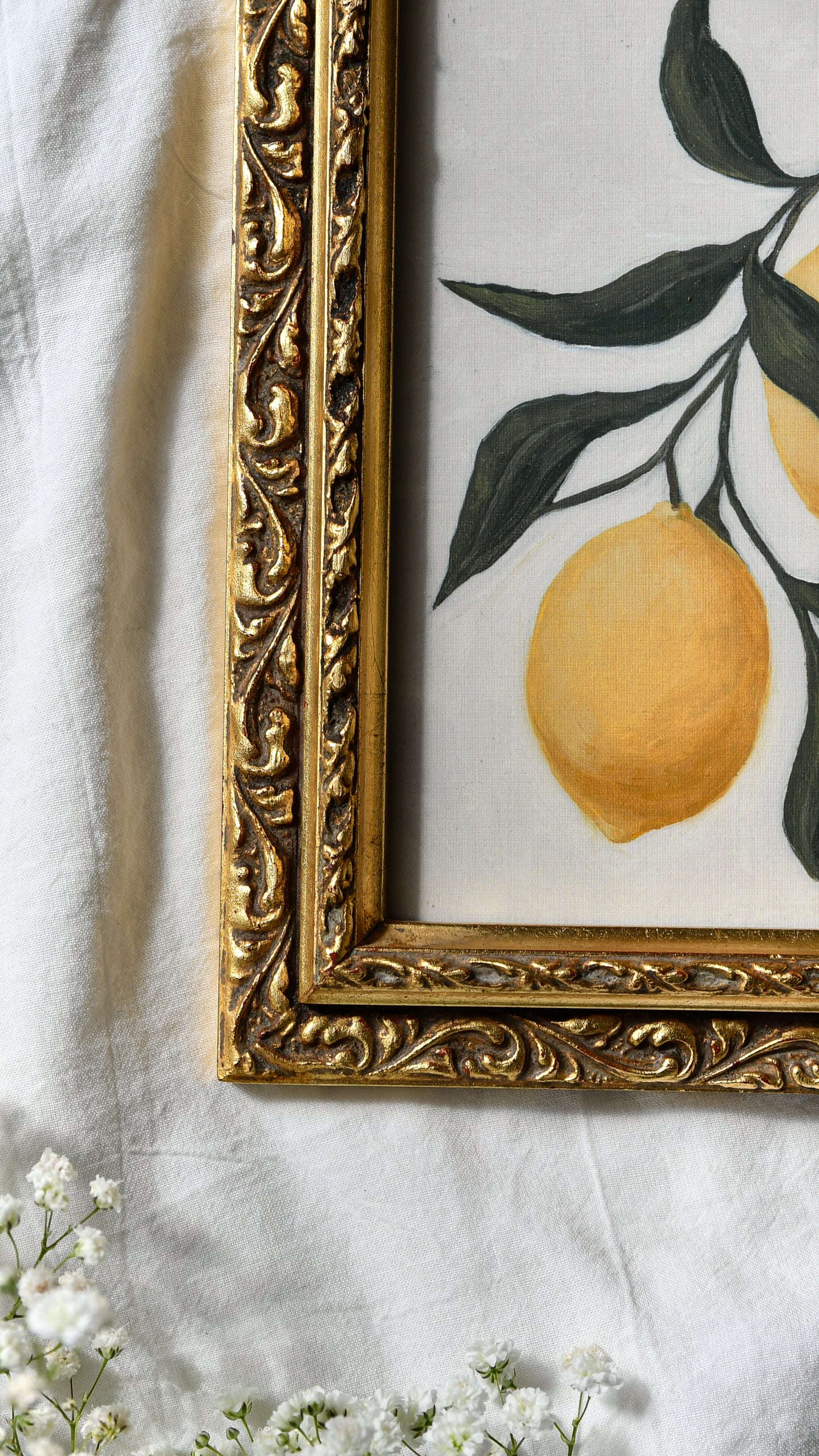 Lemon Branch - Framed Print