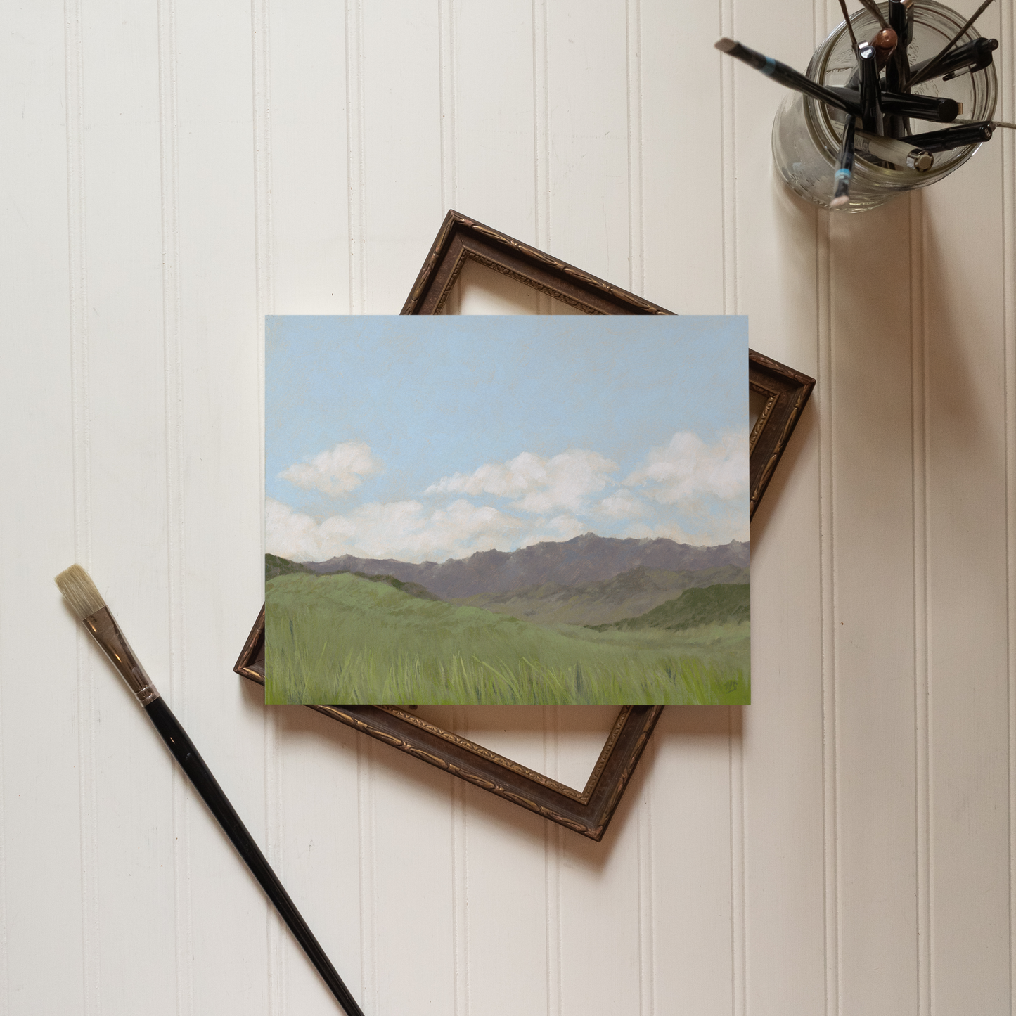 Distant Mountains - Print