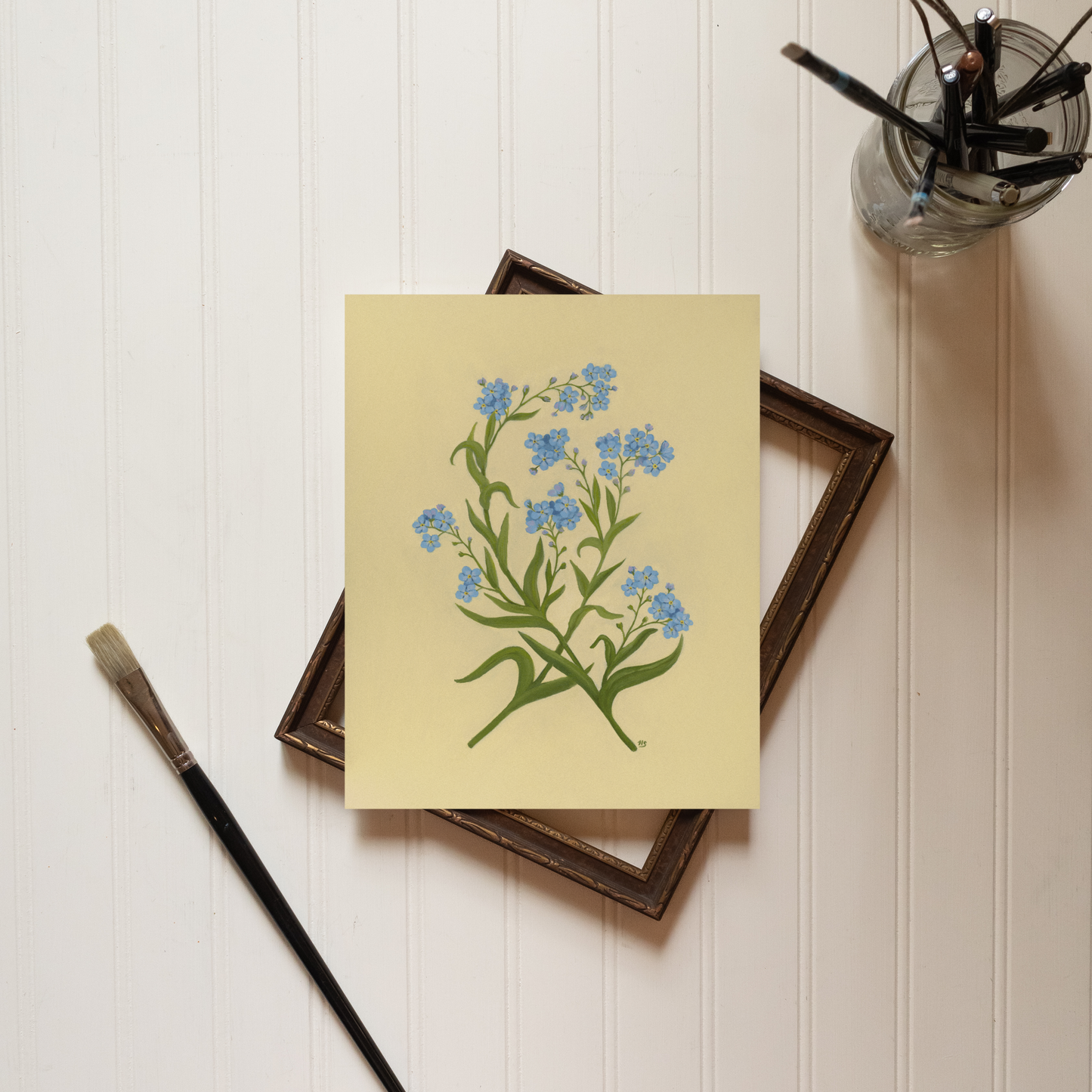 Forget Me Nots - Print