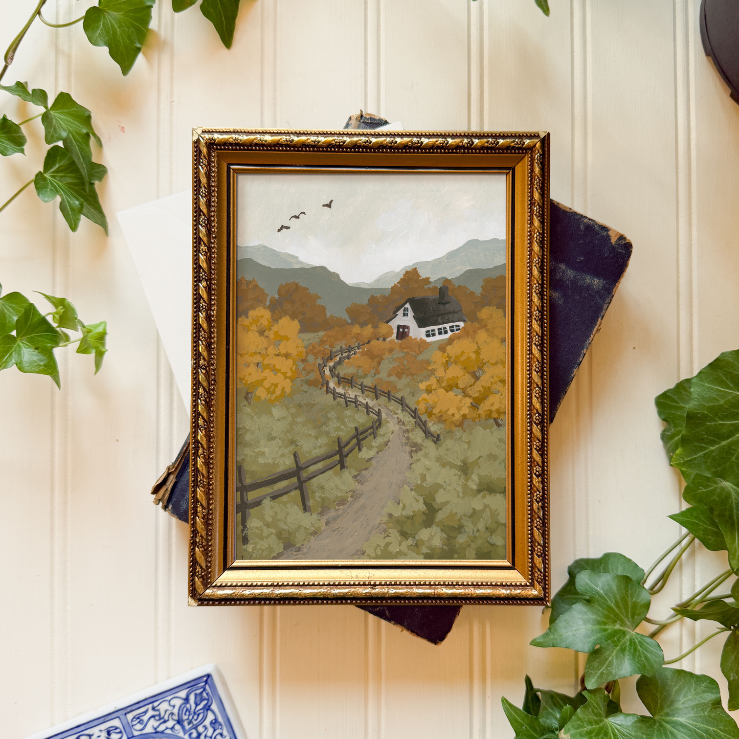 Autumn Cottage - Print
