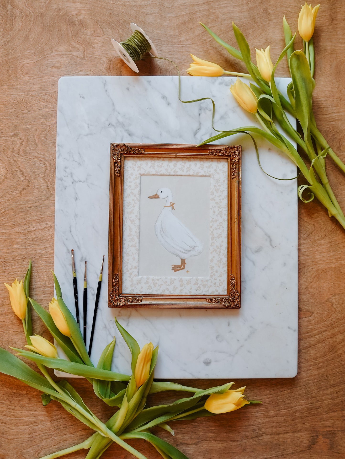 Goose - Framed Print