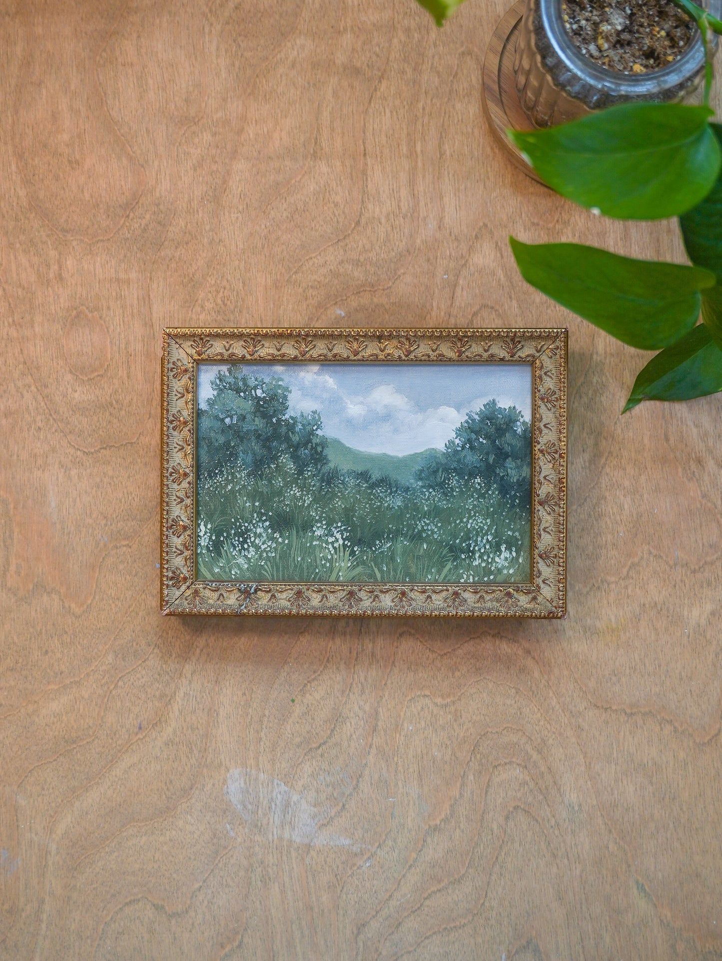 Spring Hillside - Original