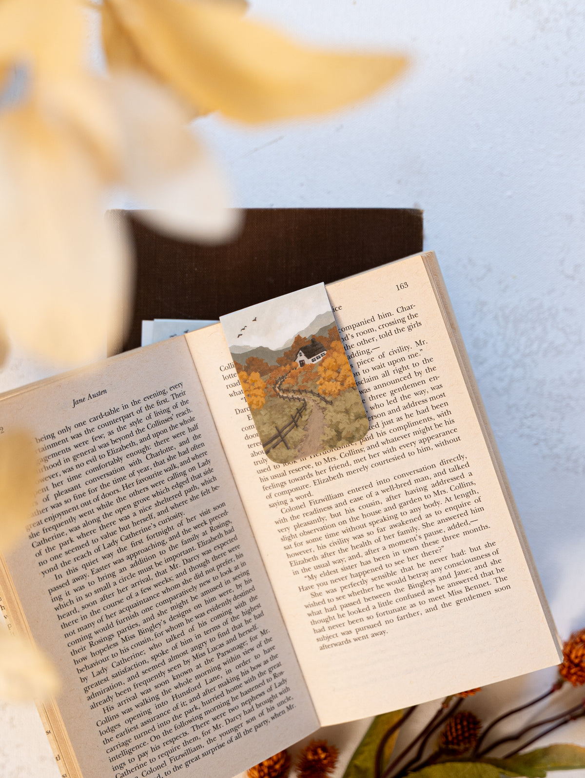 SEASONAL Magnetic Bookmarks - Autumn