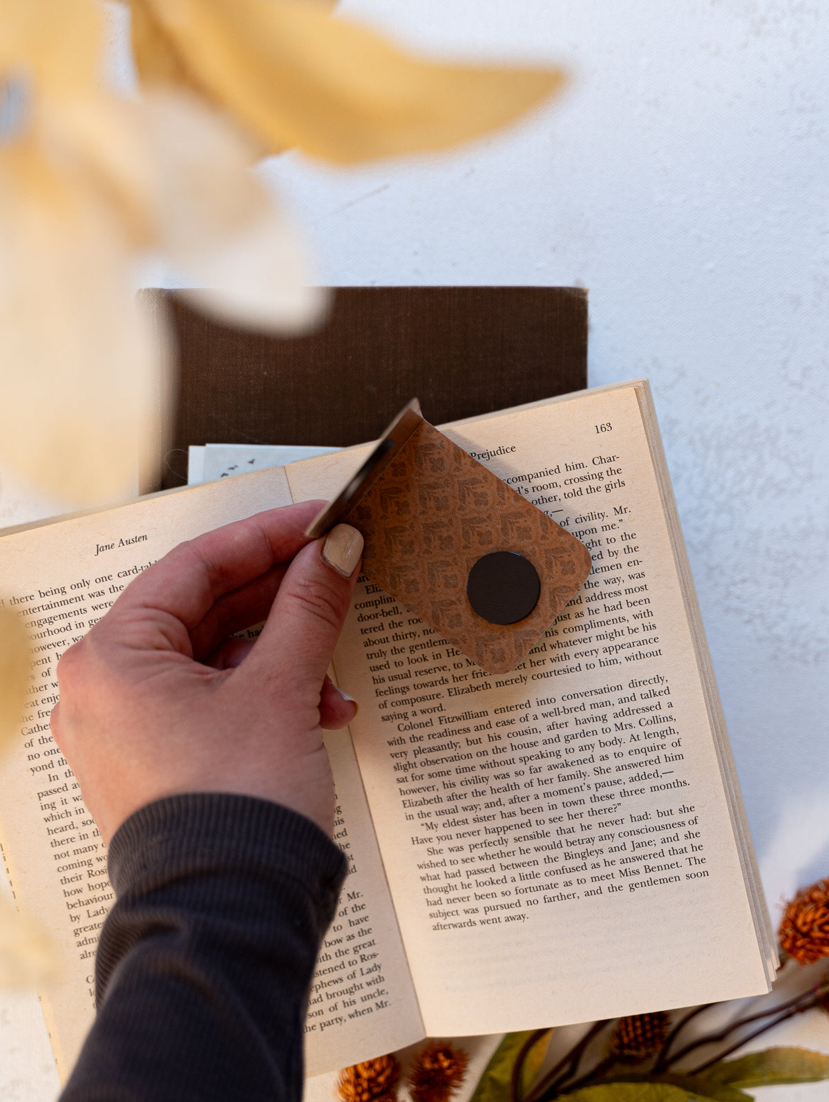 SEASONAL Magnetic Bookmarks - Autumn