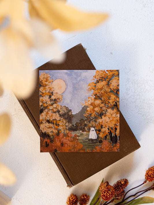 SEASONAL Little Ghost - Print
