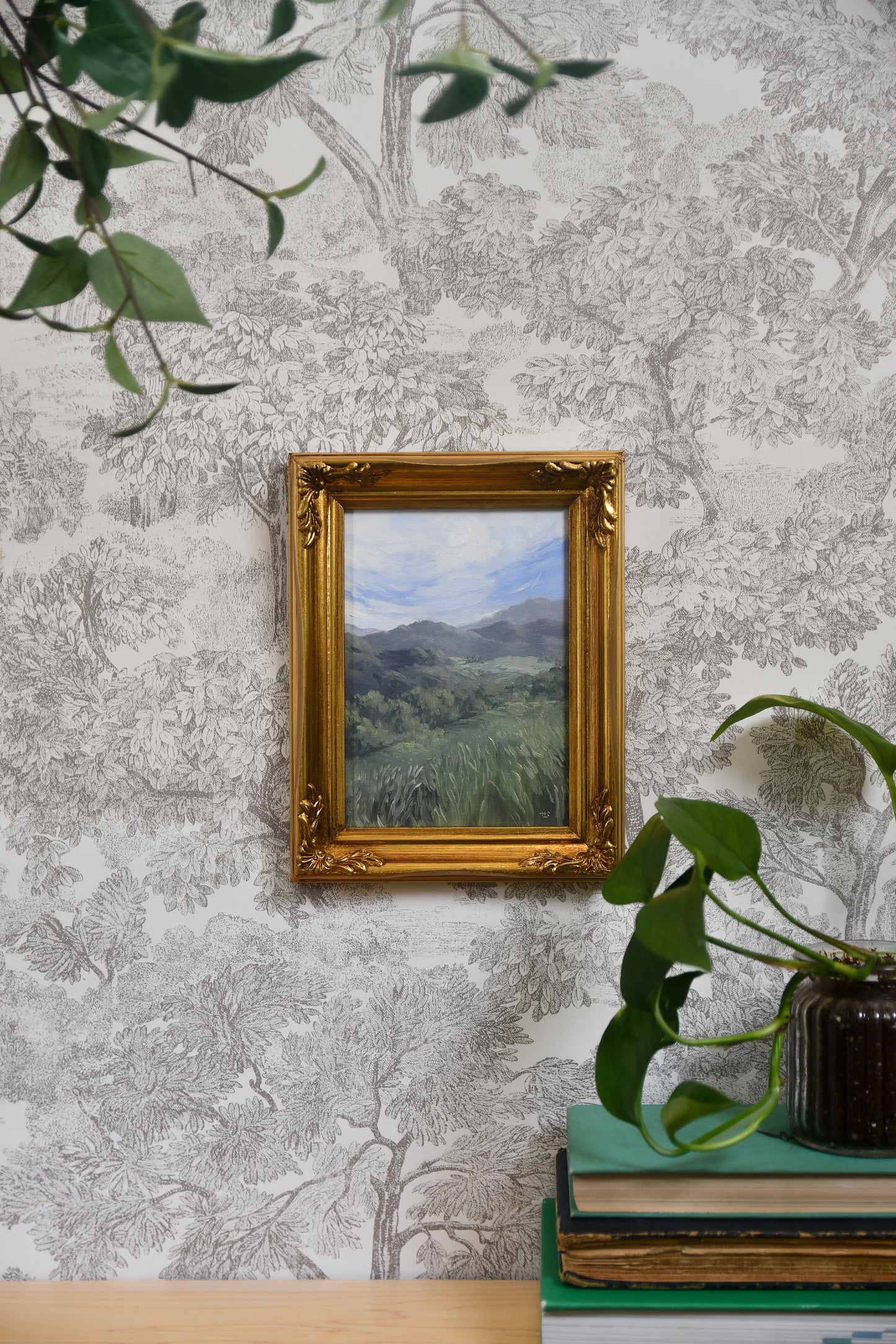 Green Hills and Blue Skies #4 - Original