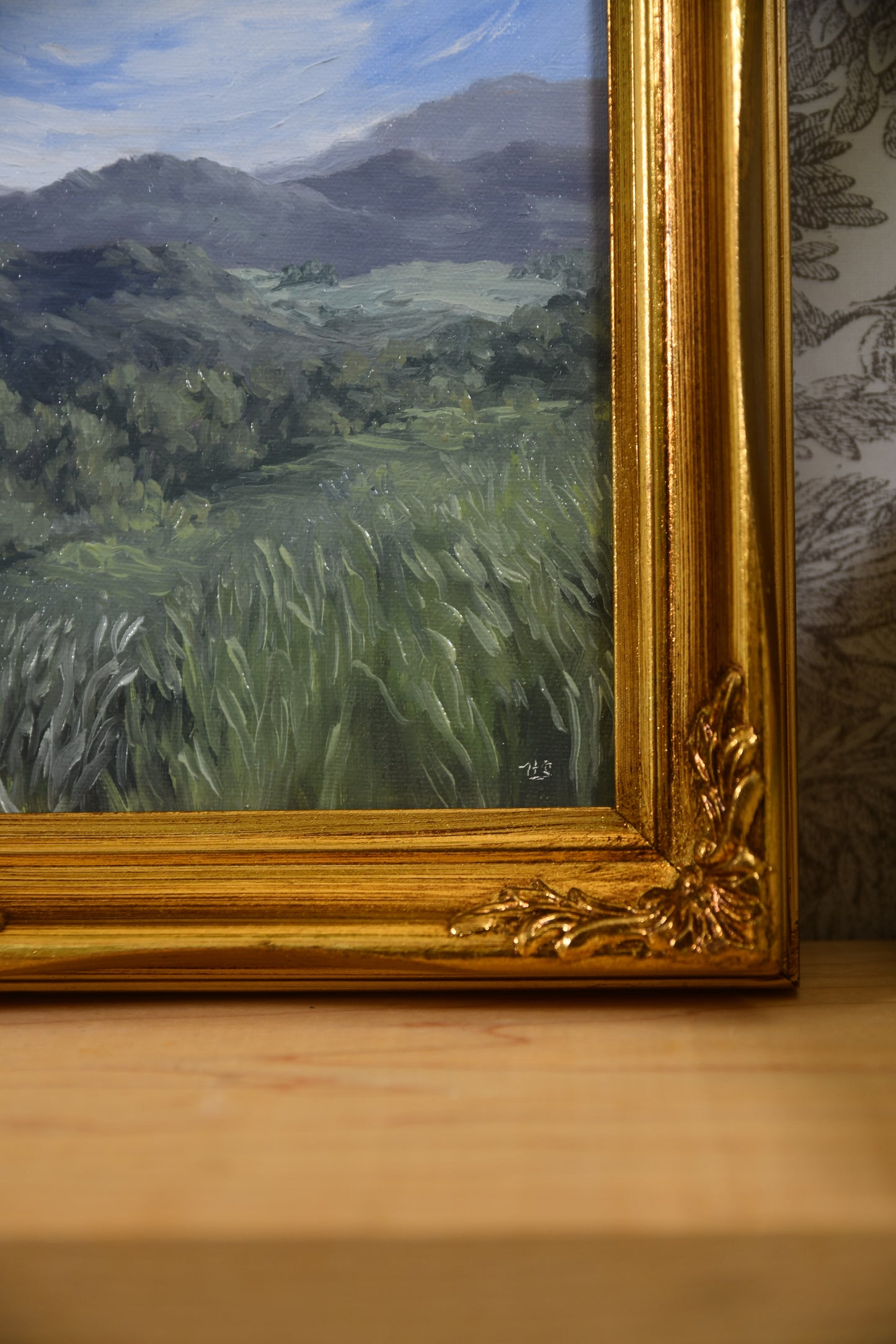 Green Hills and Blue Skies #4 - Original