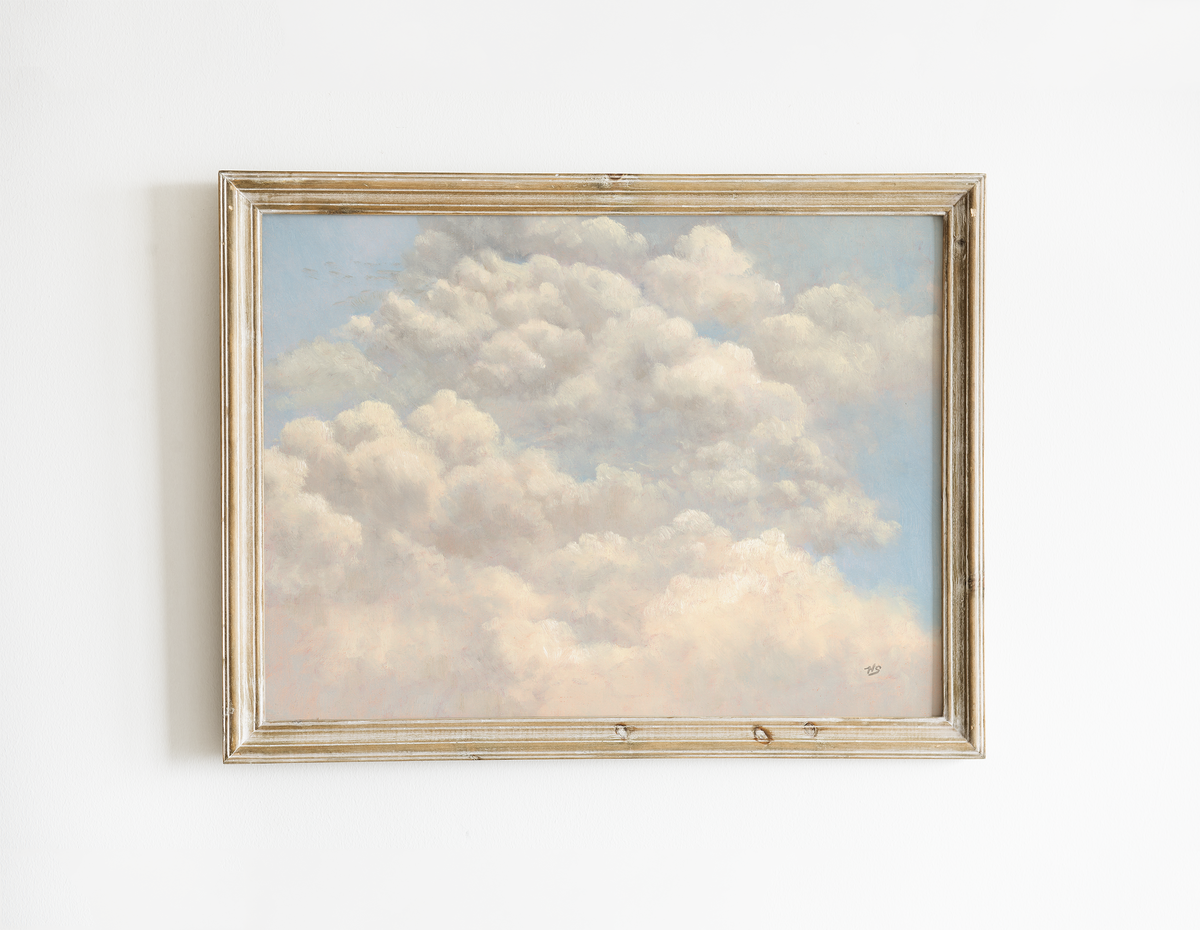 Distant Clounds Distant Clouds - Prints – Haley Salas Art LLC