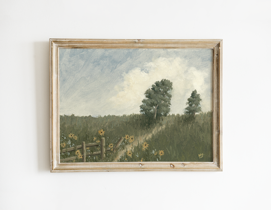 Flower Trail - Print