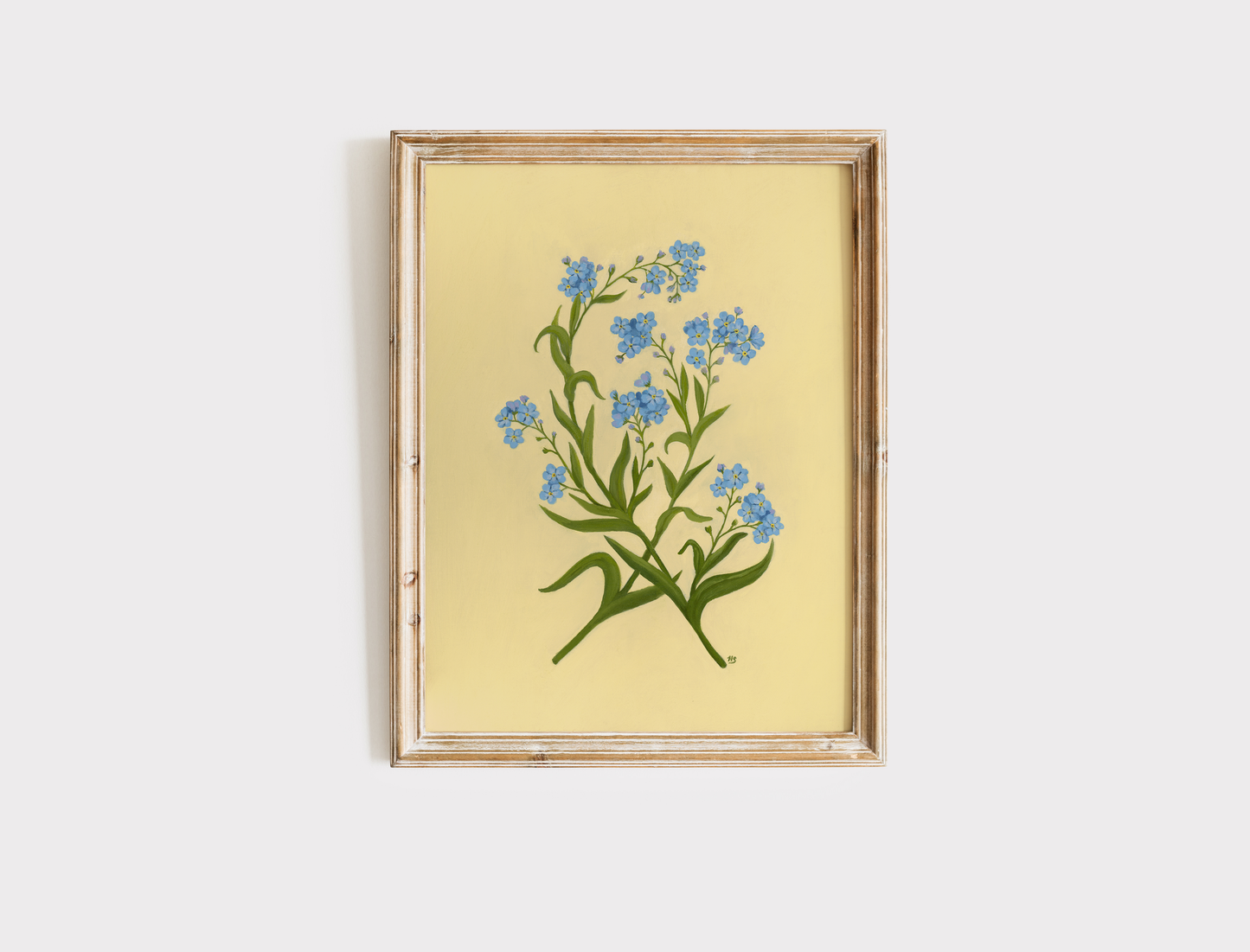 Forget Me Nots - Print