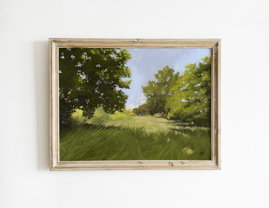 Grassy Meadow - Print