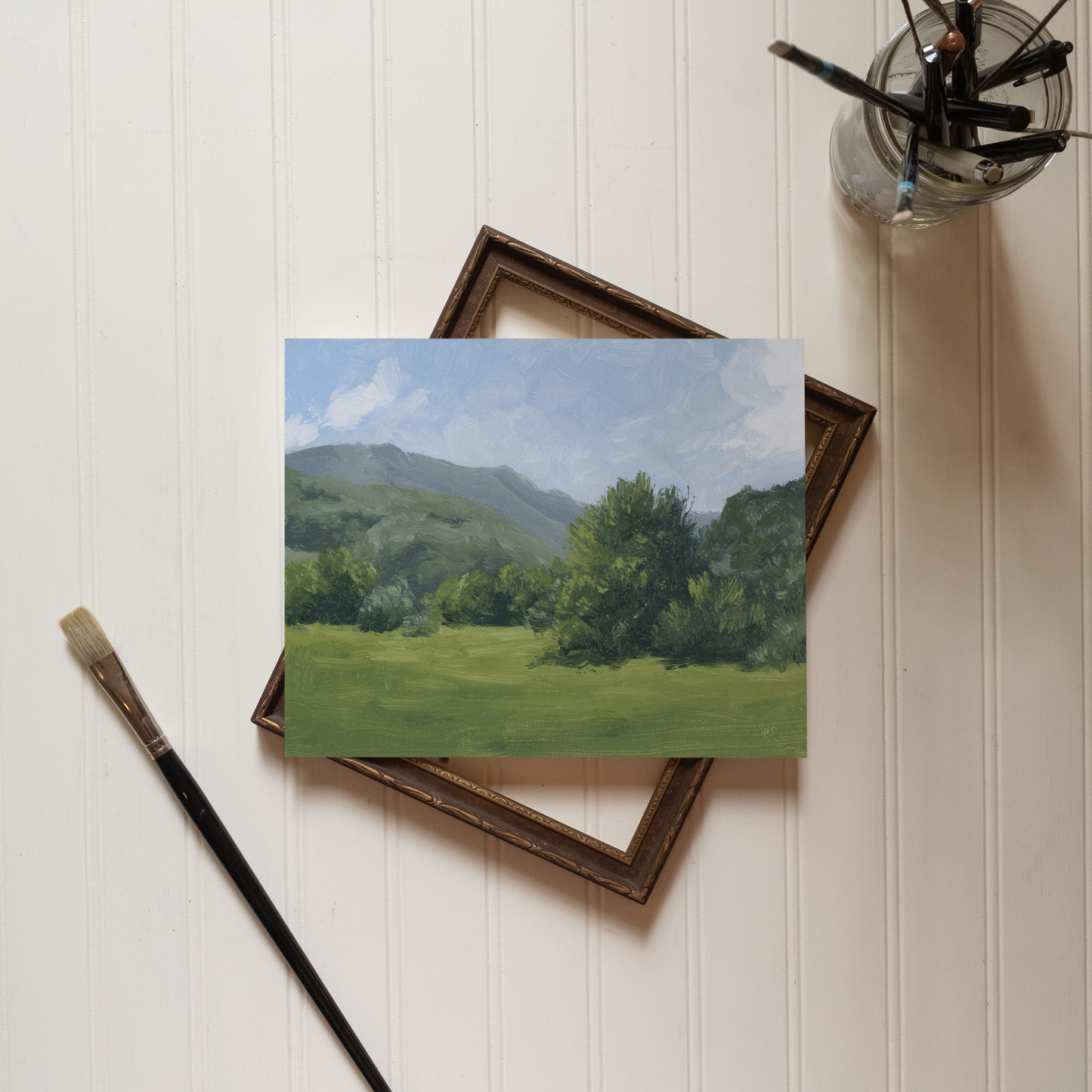 Green Hills and Blue Skies #3 - Print