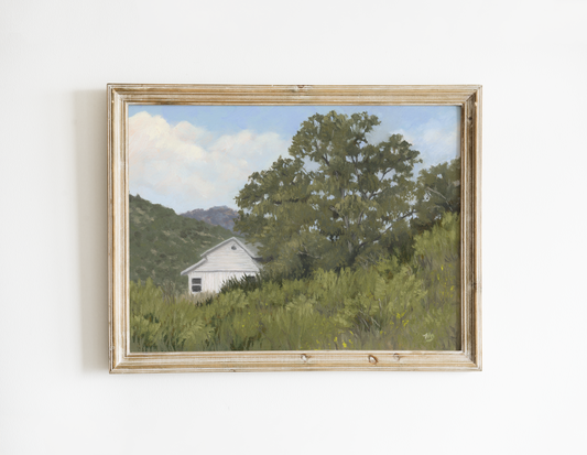 The Old Barn - Print