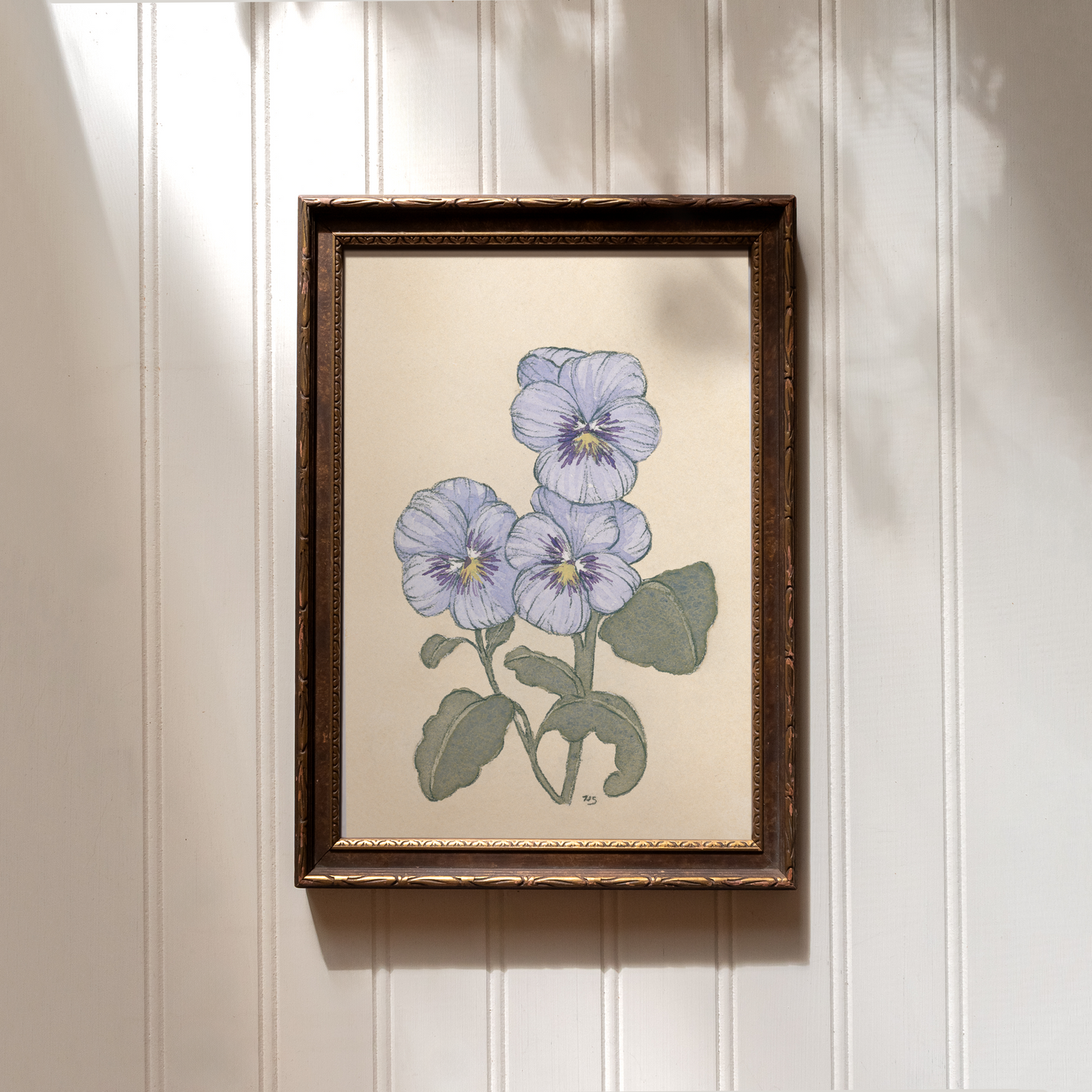 Violets - Print