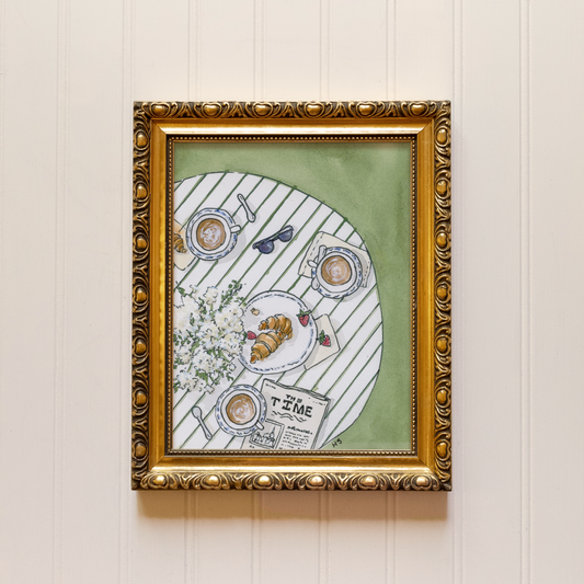 Paris Street Cafe - Print