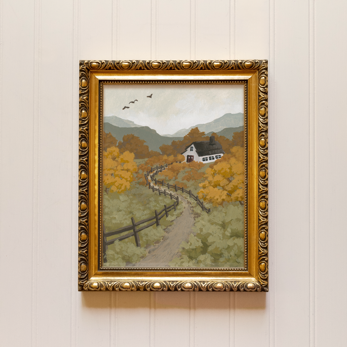 Autumn Cottage - Print