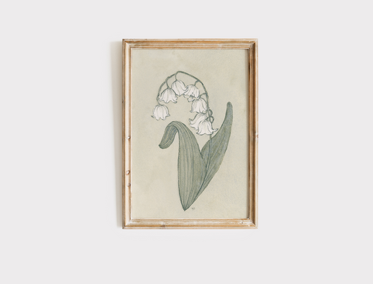 Lily of the Valley - Print